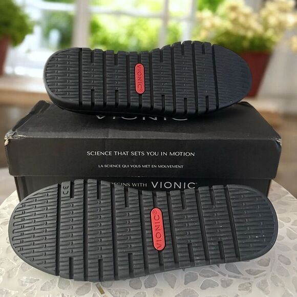 Vionic Uptown $130 Orthotic Leather Ballet Flats Women’s Size 8.5 EU 39 Slip-On - Picture 11 of 12